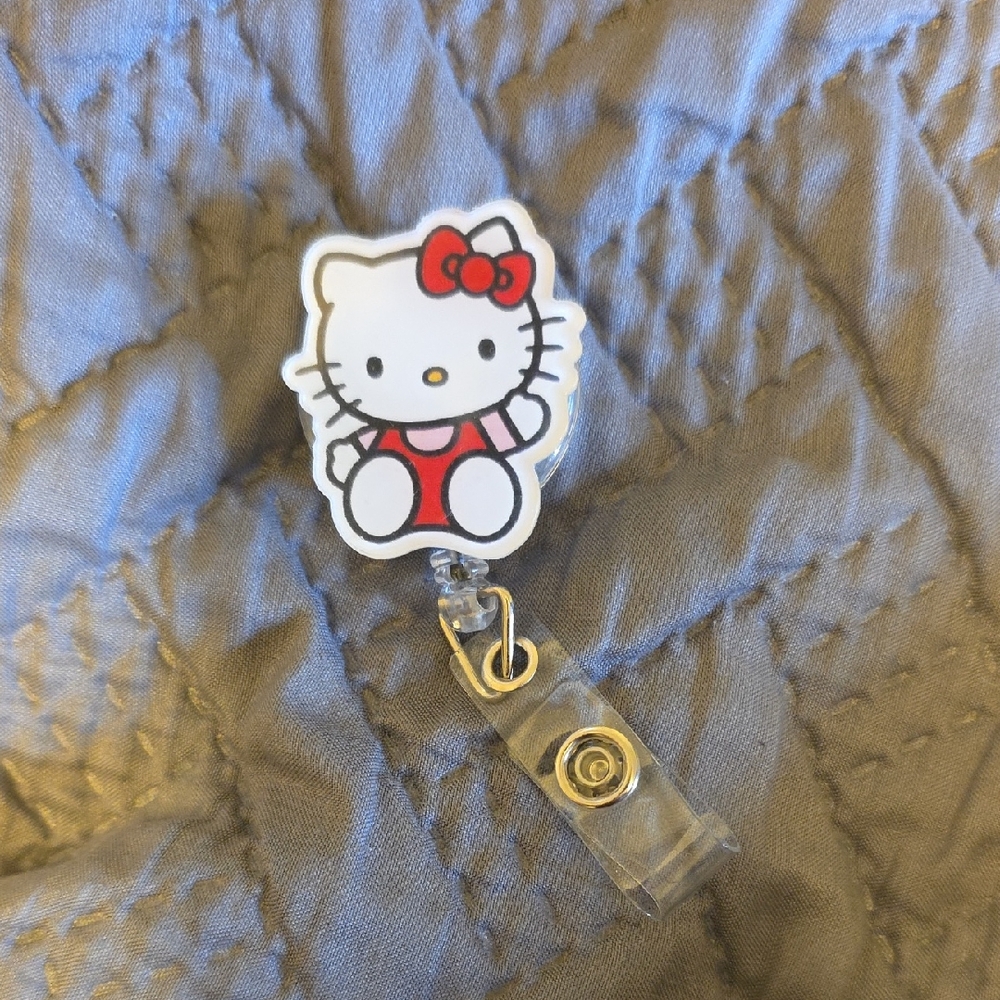 💚5/$20💚Hello Kitty Badge Holder